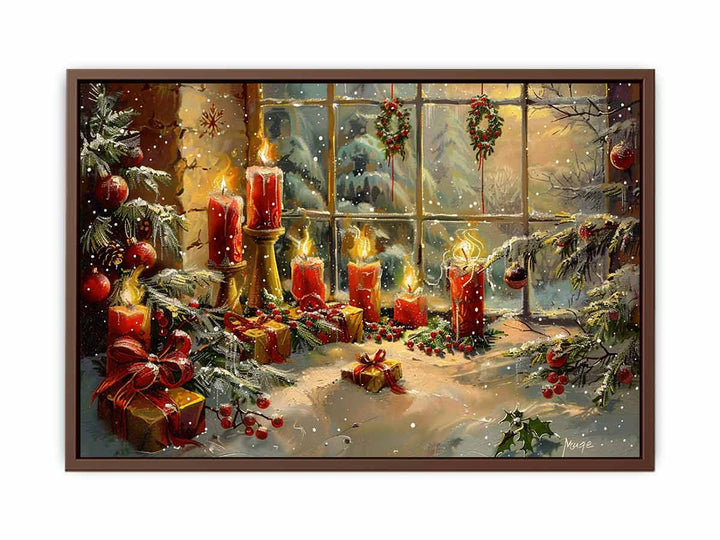 Christmas Candles  Poster