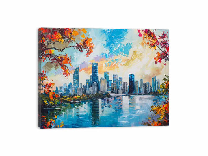Brisbane City  Canvas Print