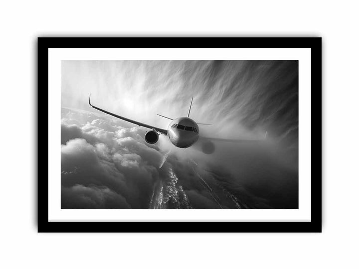 Flight in Tubulence  Art Print