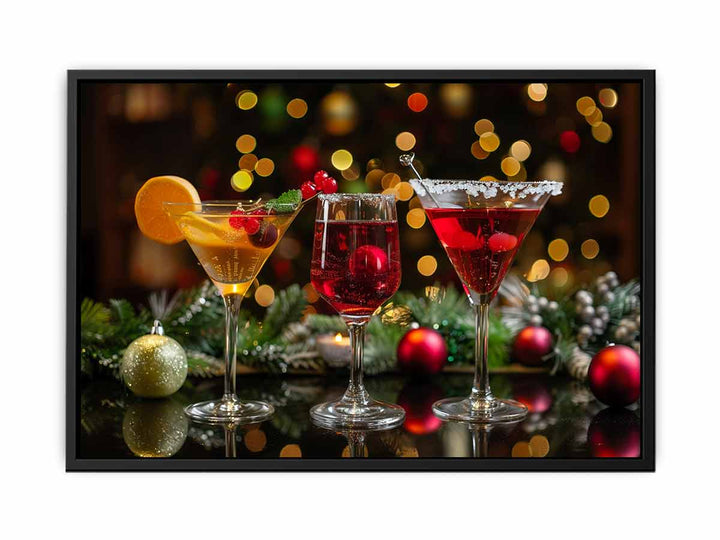 Christmas Mocktails  Painting