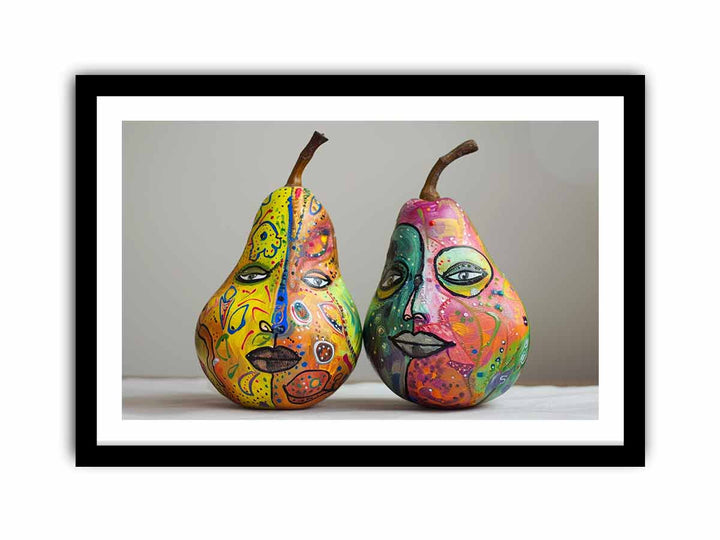 Two Pears  Art Print