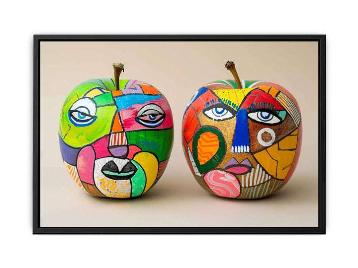 Two Apples  Painting