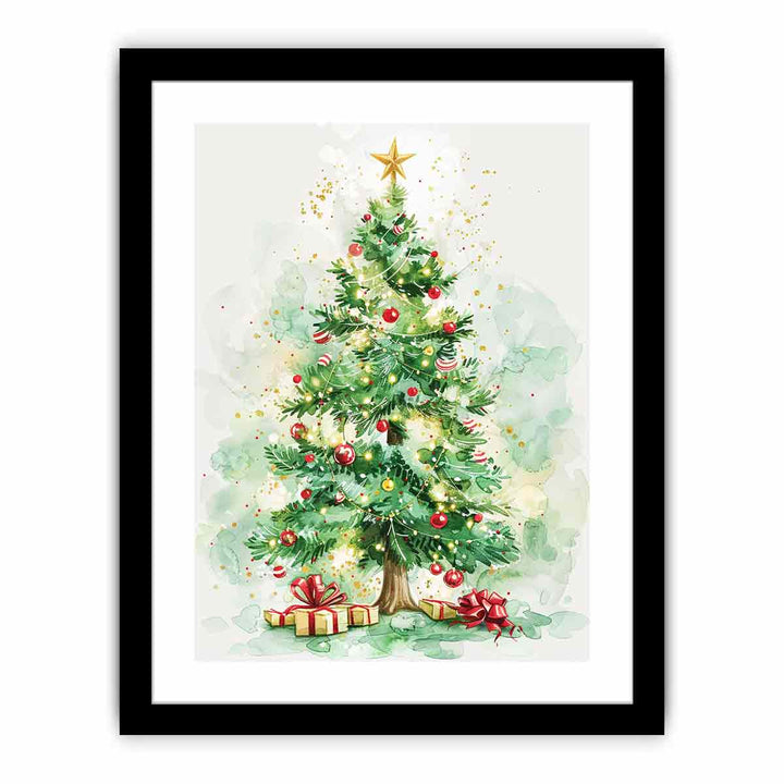 Christmas  Tree  Art Print