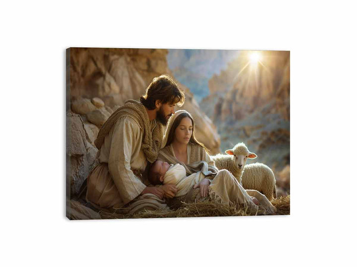Birth of Jesus  Canvas Print