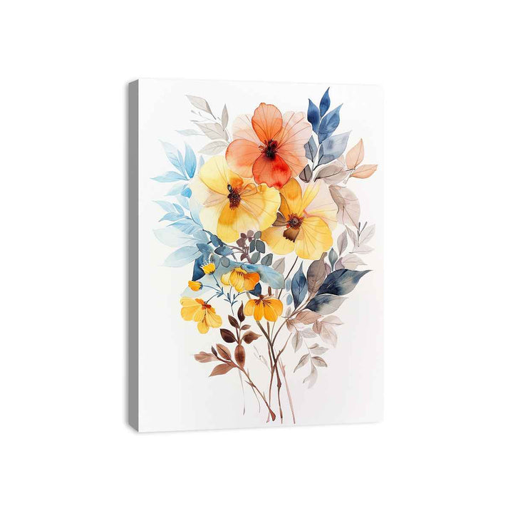 Flower Bouquet Canvas Print