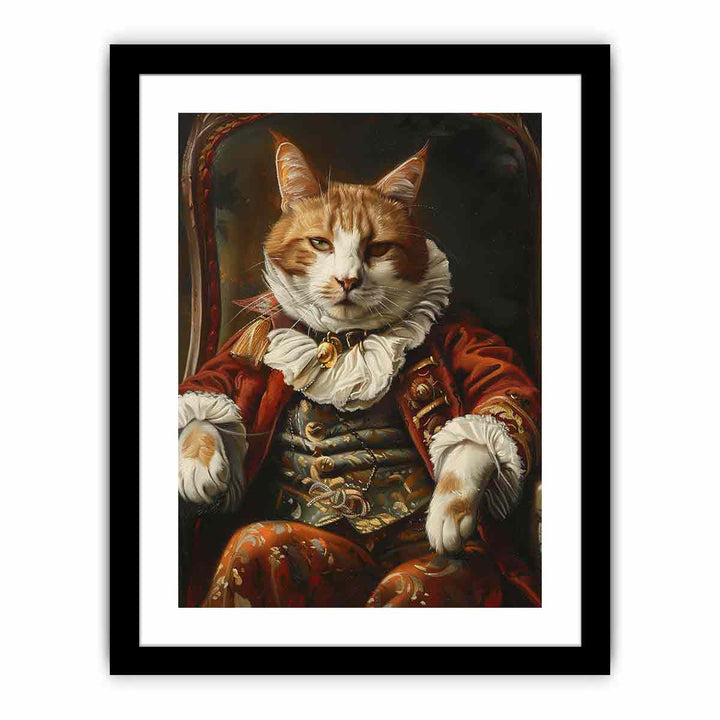 Viscount Cat  Art Print