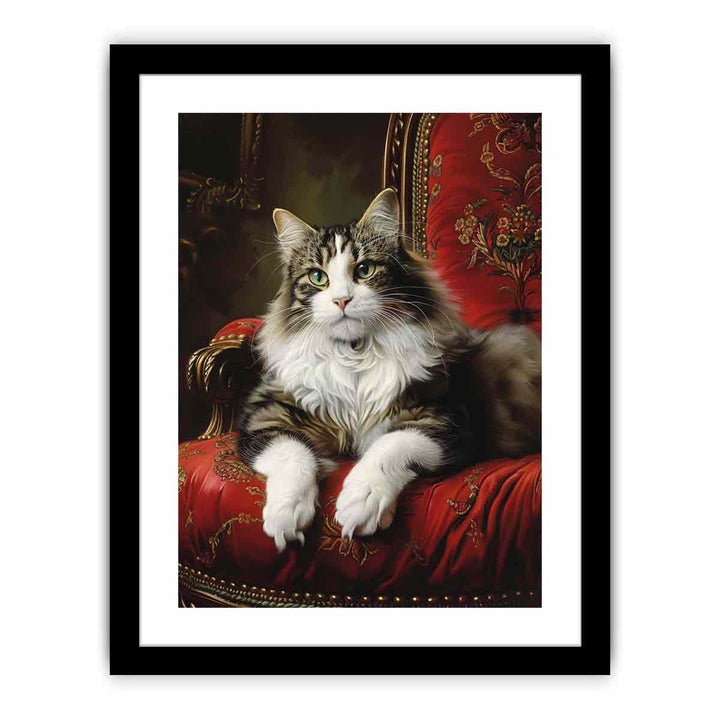 Viscount Cat  Art Print