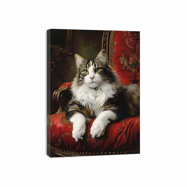 Viscount Cat Canvas Print