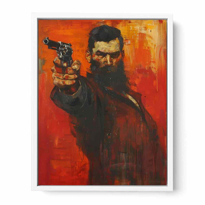 Ned kelly  Framed Print