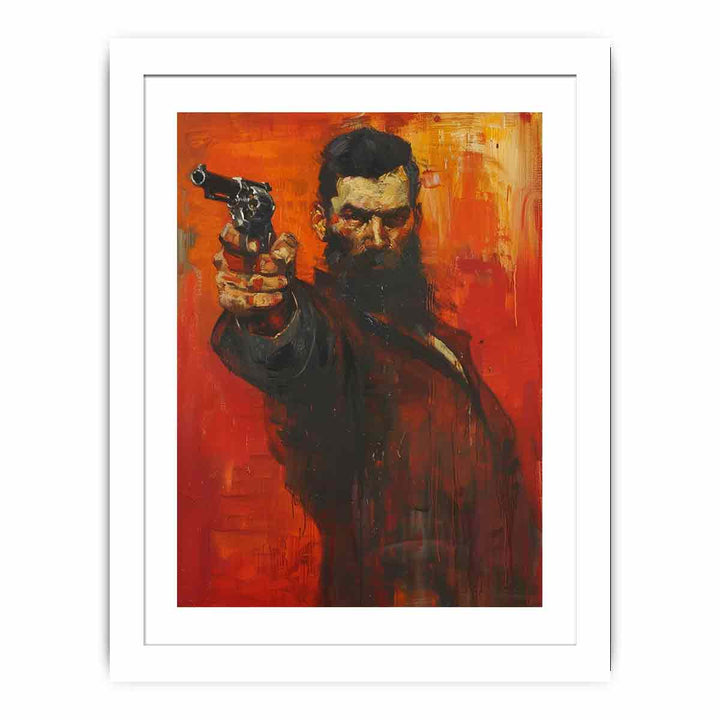 Ned kelly  Streched canvas