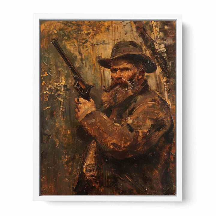 Long Pistol Framed Print