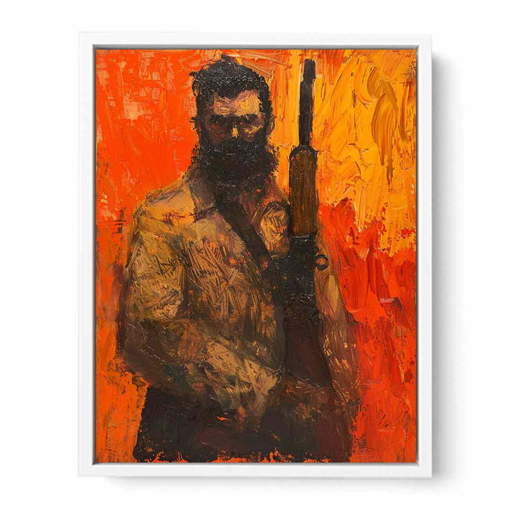 Ned kelly  Framed Print