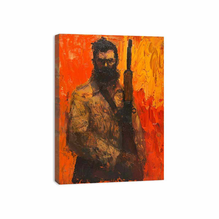 Ned kelly  Canvas Print