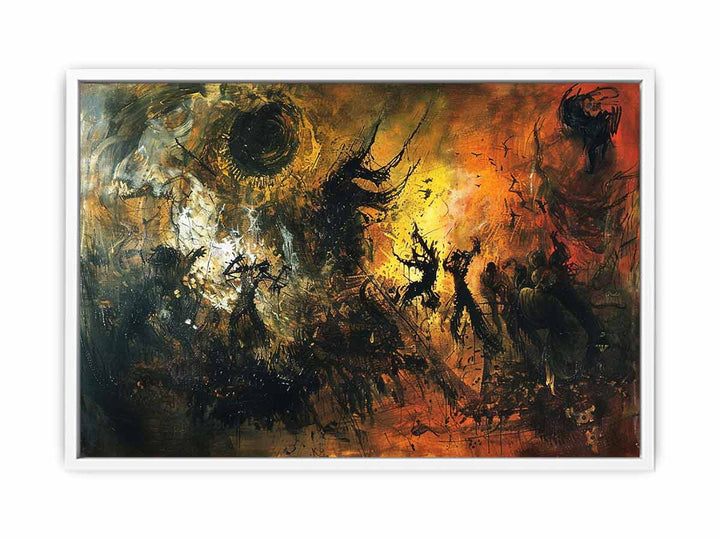 Lucifier in Hell  Framed Print