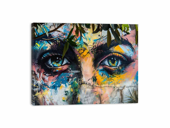 Blue Eyes Canvas Print