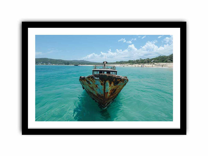 Tangalooma Wrecks   Art Print