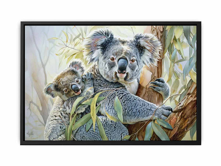 Koala Cute Baby  Painting