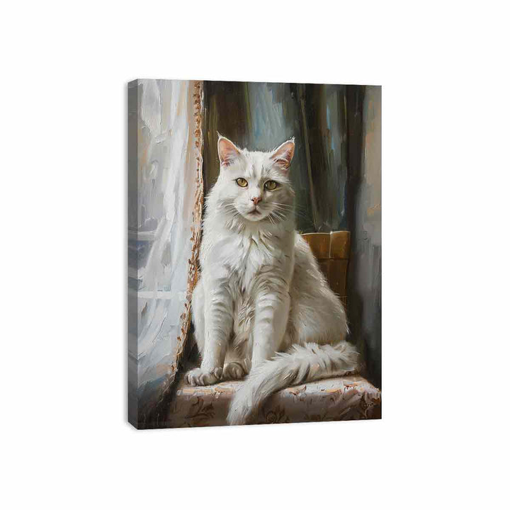 Cat `0 Canvas Print