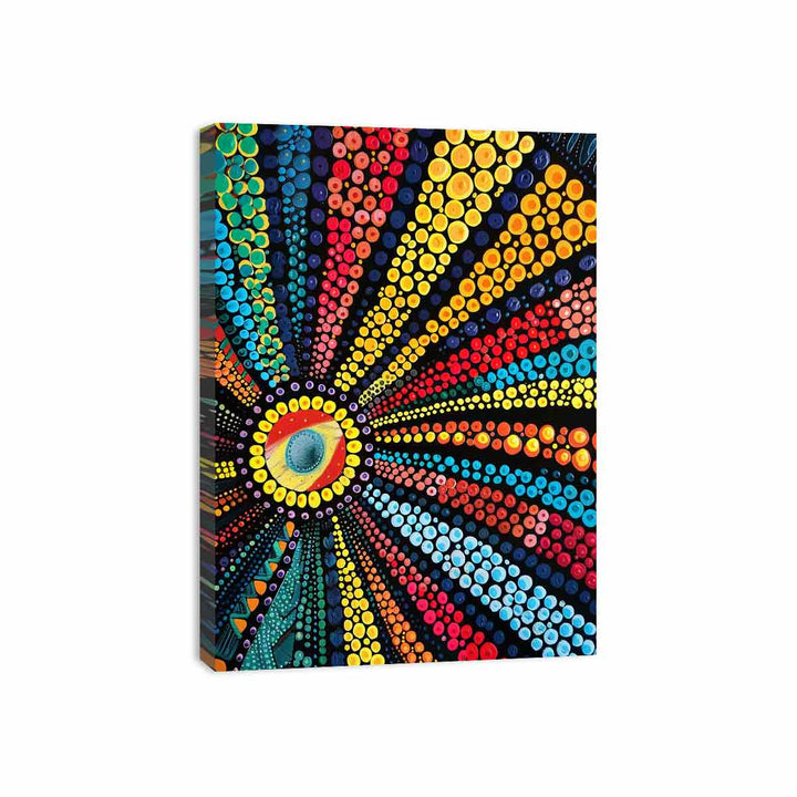 Dot Art  Canvas Print