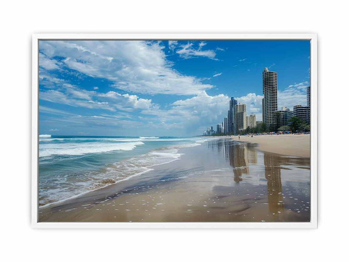 Surfer Pradise  Framed Print