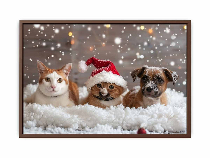 Festive Animals   Poster