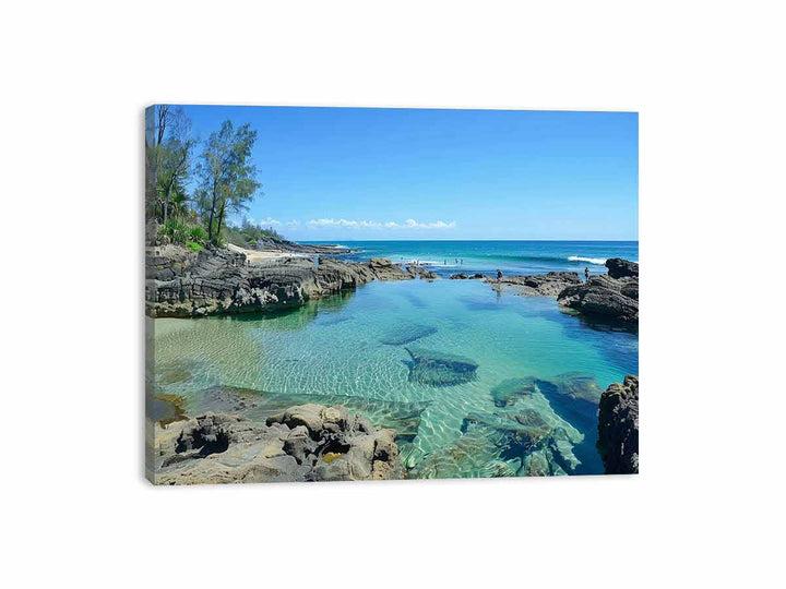 Snapper Rocks Canvas Print