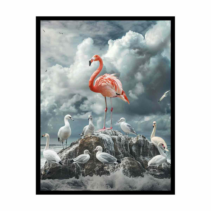 Flamingo   Painting