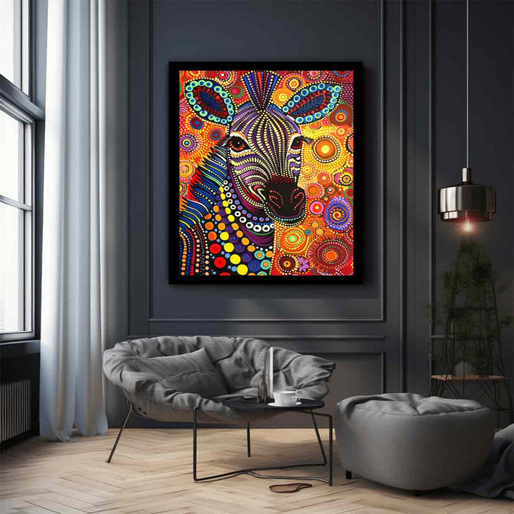 Colorful Zebra  