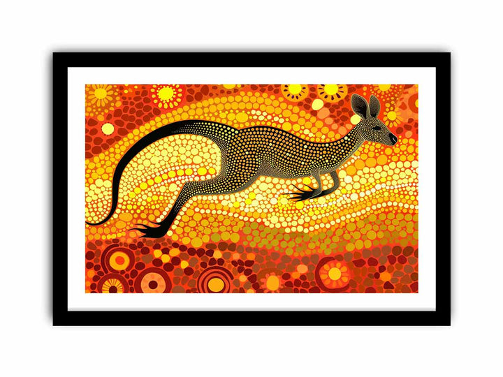 Kangaroo   Art Print