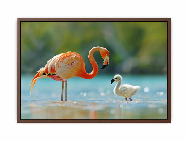 Flamingo Mother  Poster