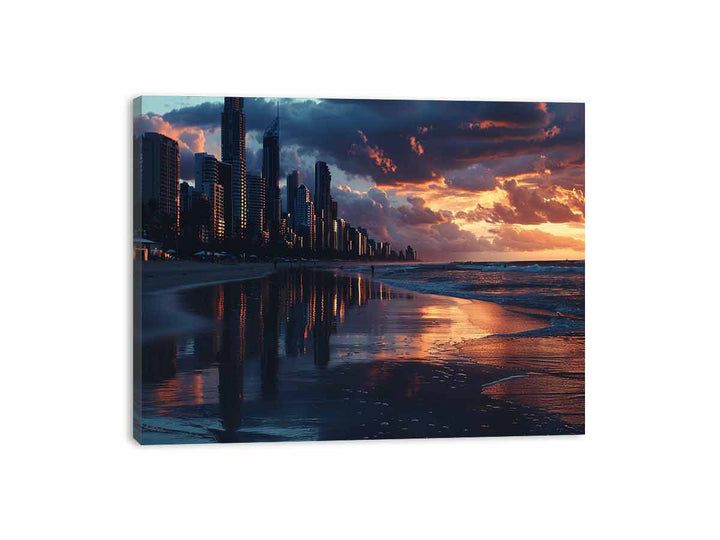 Surfer Paradise  Canvas Print