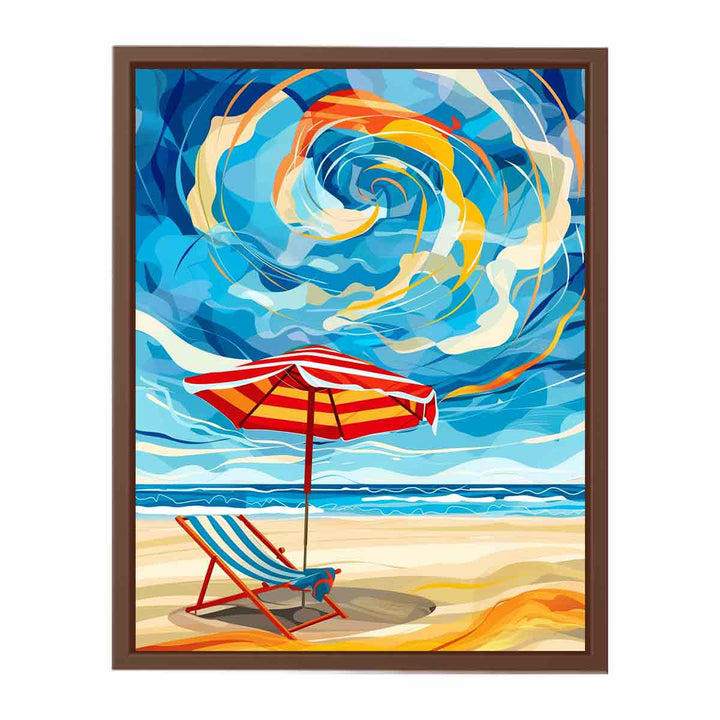 Beach Chair   Poster