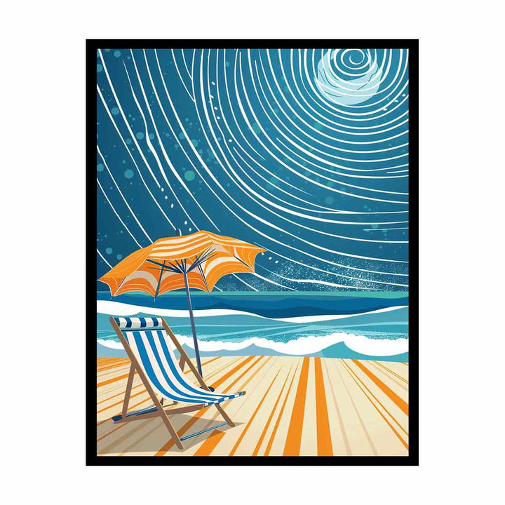 Beach Chair   Painting