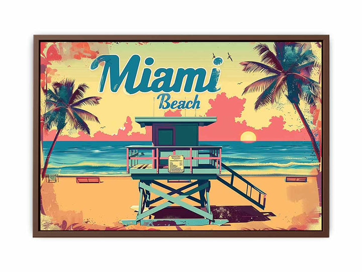 Miami Becch   Poster