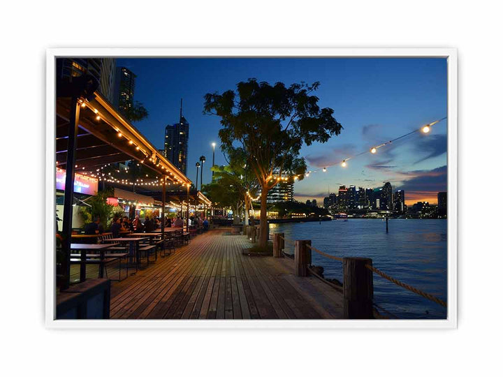 Eagle St Pier Framed Print