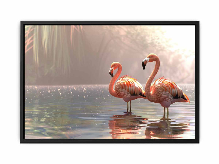 Flamingo Couple  Painting