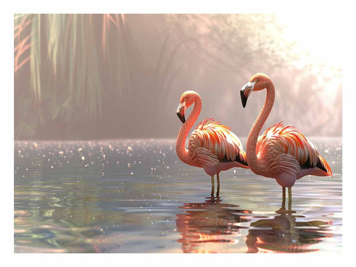 Flamingo Couple