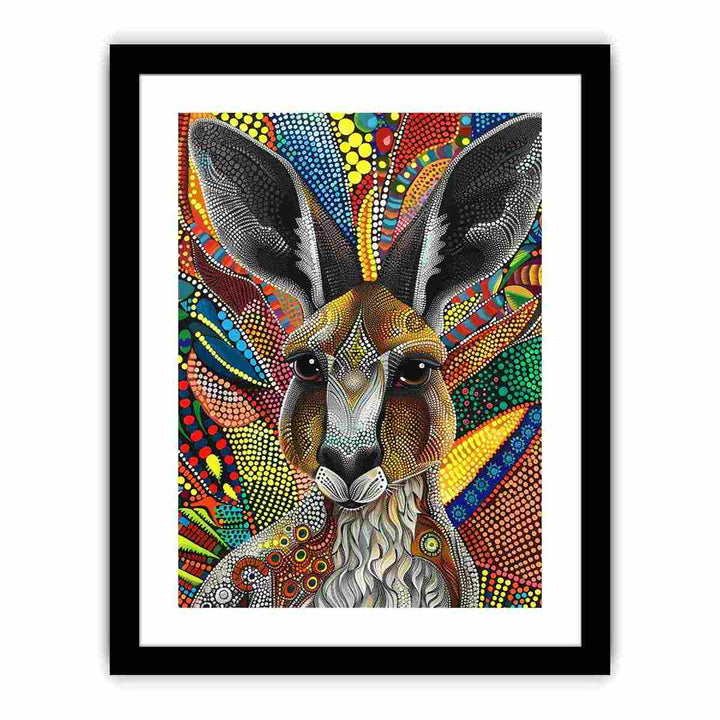 Kangaroo   Art Print