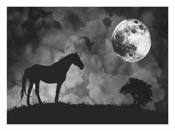 Horse & Moon