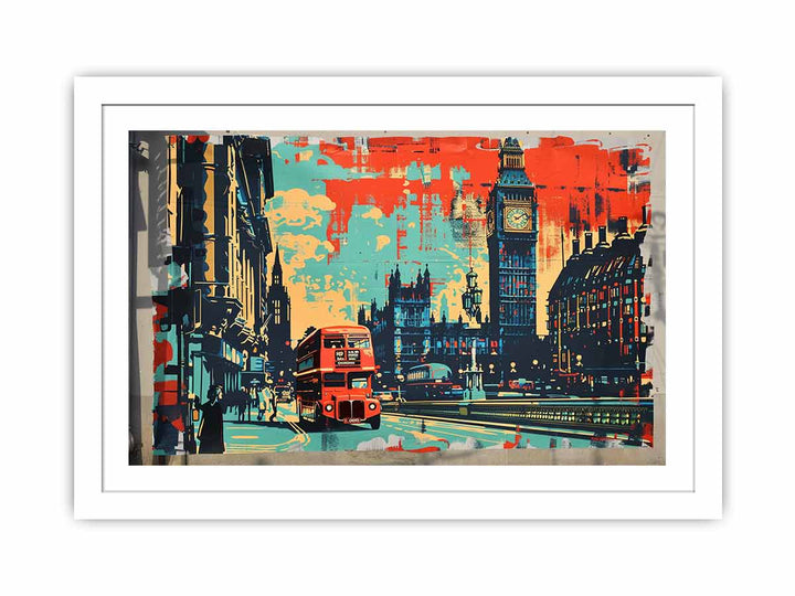 London  Streched canvas