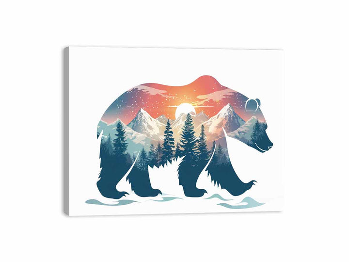 Bear Canvas Print