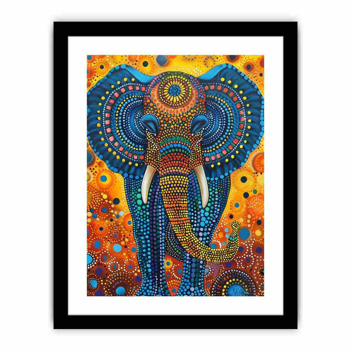 Elephant   Art Print