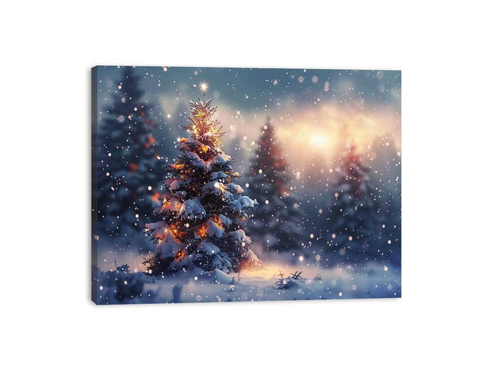 Christmas Tree Canvas Print