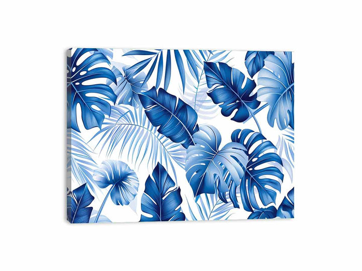 Tropical Blue Canvas Print