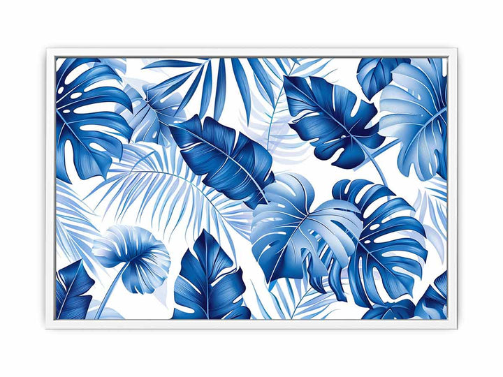 Tropical Blue Framed Print