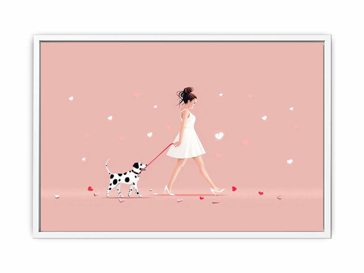 Love in the Air Framed Print