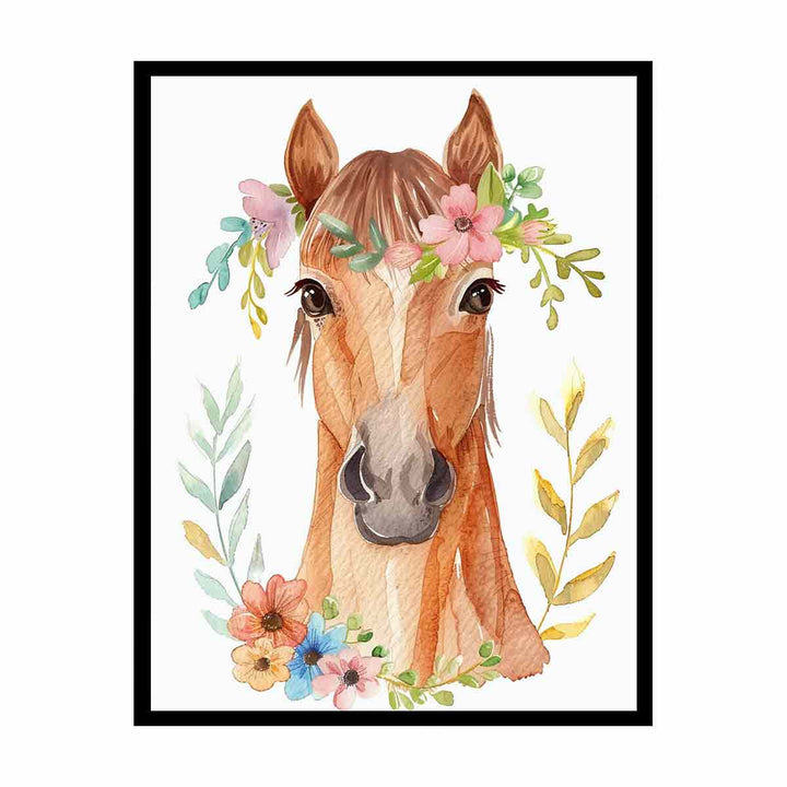 Cute Horse  Painting