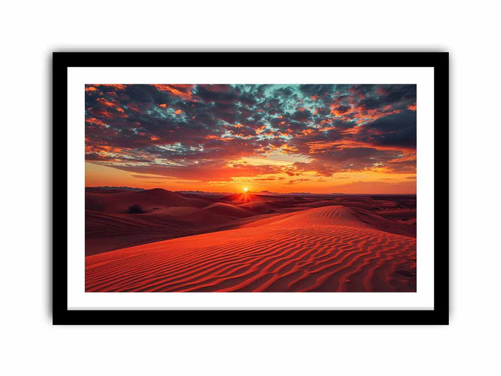 Desert Sun  Art Print