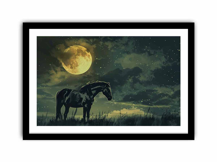 Full Night Moon  Art Print