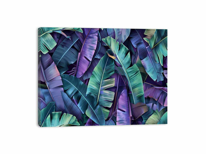 Banana Leaves Canvas Print